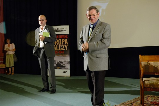 Spotkanie z Normanem Daviesem, Kraków 2008, fot. Joanna Sokołowska