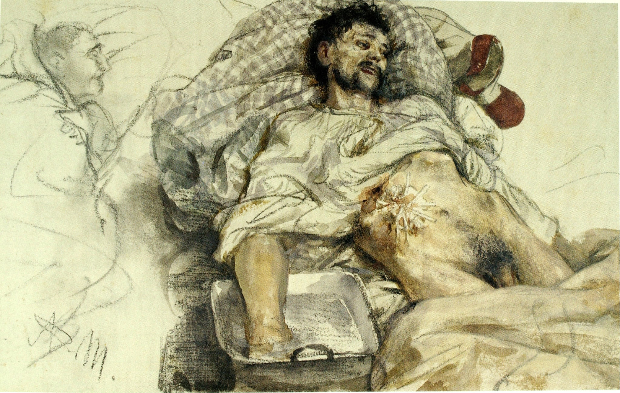 Der sterbende Soldat / Dying Soldier, 186