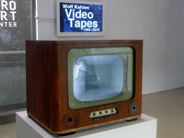 Wolf Kahlen, Video Tapes 1969-2010, fot. Centrum Sztuki WRO we Wrocławiu