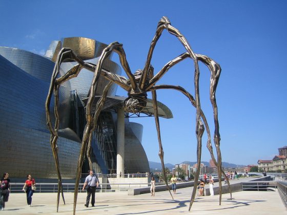 Louise Bourgeois, "Maman", Muzeum Guggenheima w Bilbao