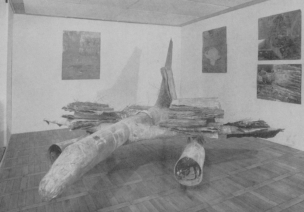 Anselm Kiefer „Anioł Historii. Mak i pamięć”, 1989, wystawa w Galerii Foksal