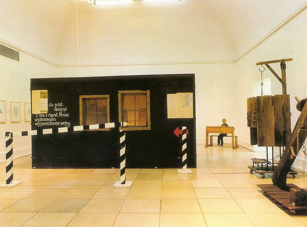 Wystawa dzieła Tadeusza Kantora w Kunsthalle w Norymberdze, 1996, kurator: Jaromir Jedliński