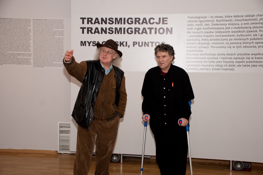 Wystawa „Transmigracje. Mysłowski, Puntos” w MCK w Krakowie, fot. Zofia Waligóra