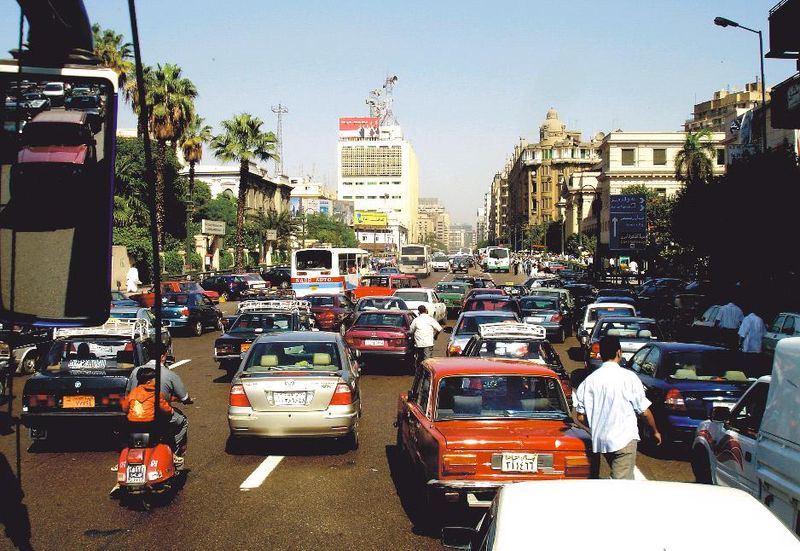 Drogi w Kairze, fot. Celio Maielo