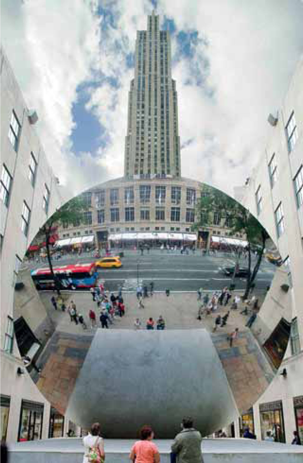 Anish Kapoor, Lustro nieba, 2001