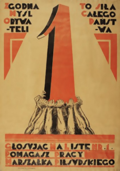 Plakat wyborczy, fot. archiwum MHP