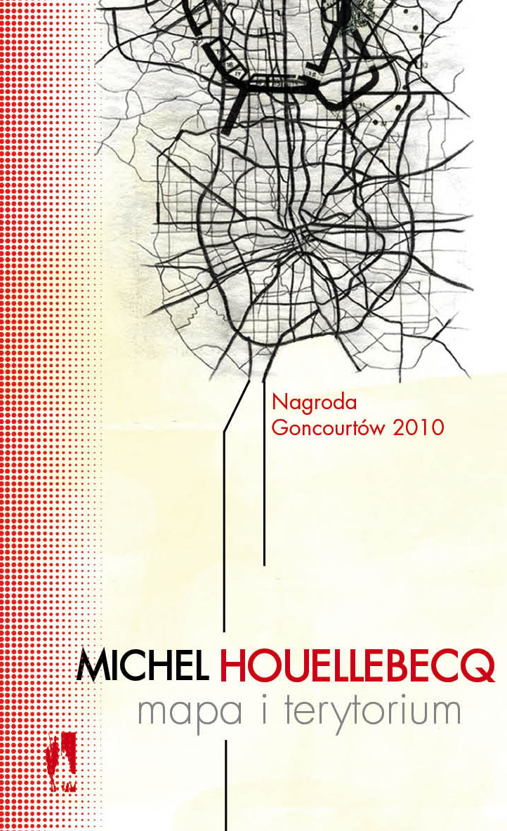 "Mapa i terytorium" Michela Houellebecqa - okładka (źródło: materiał prasowy W.A.B.)