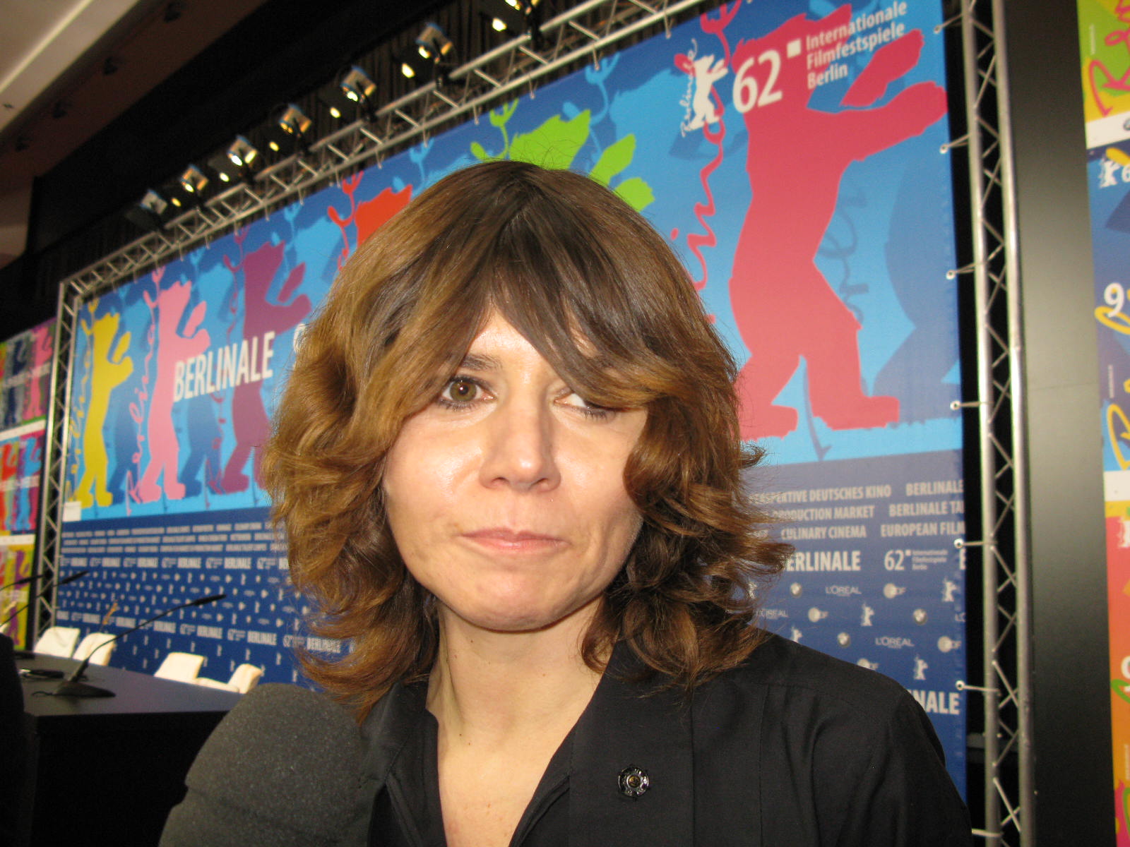 Małgośka Szumowska, Konferencja prasowa Berlinale, fot. Alexandra Hołownia