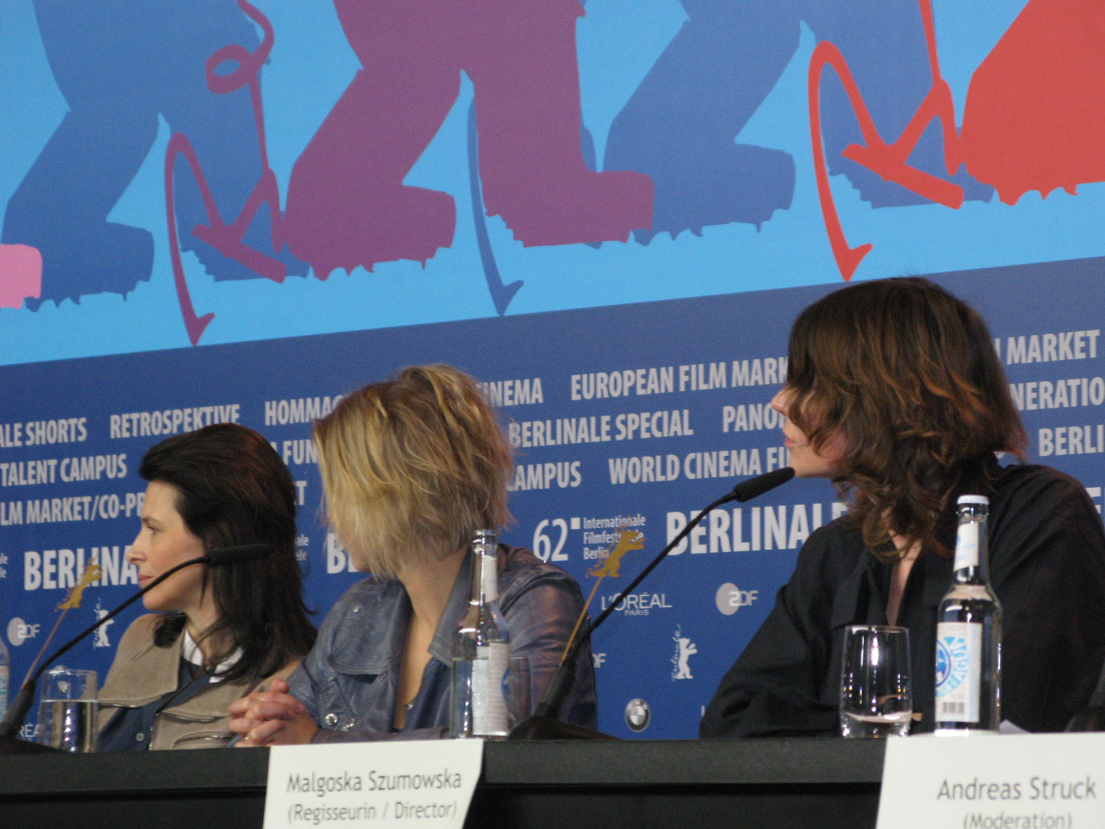 Berlinale 2012, konferencja prasowa, fot. Alexandra Hołownia