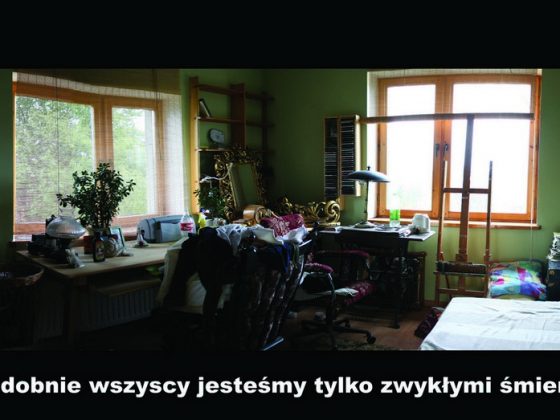 Łukasz Dziedzic i Joanna Rzepka, „Prawdopodobnie wszyscy jesteśmy tylko zwykłymi śmiertelnikami”, 2007, billboard (dzięki uprzejmości Galerii Strefa A w Krakowie)