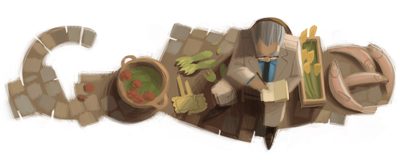 Google Doodle z okazji rocznicy urodzin Czesława Miłosza (źródło: materiały Google)