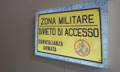 Paweł Kowalewski, „ Zona Militare Divieto Di Accesso”, 2012, fot. materiały organizatora, lightbox, dzięki uprzejmości Galerii Propaganda
