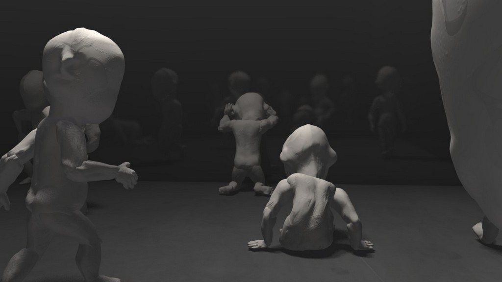 Fragment z filmu Pokój, 2010, 7' 30", animacja Grzegorz Stępniak (źródło: materiał prasowy)