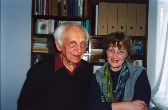 Mieczysław Porębski i Krystyna Czerni, Ustroń 2001, fot.Władysław Pluta