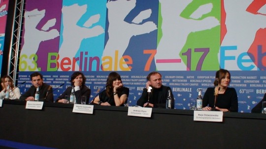 „W Imię” – konferencja prasowa podczas 63. Berlinale, fot. Alexandra Hołownia