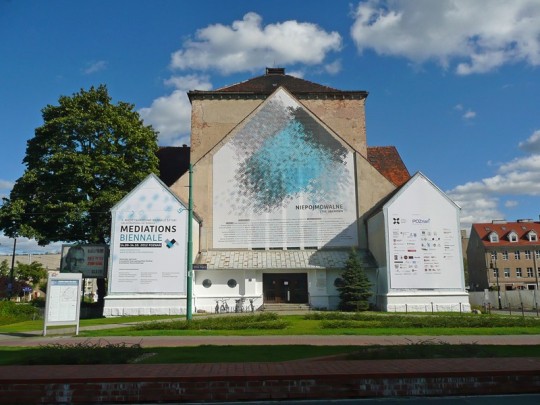 3. Mediations Biennale w Poznaniu – budynek byłej synagogi w Poznaniu, fot. E. Wójtowicz