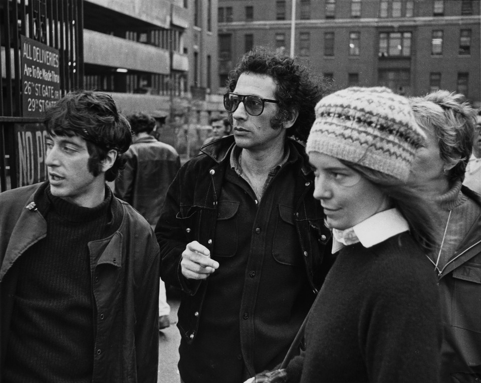 Na planie „Narkomanów” (Panic in Needle Park Film), reż. Jerry Schatzberg, Manhattan, New York, USA 1970 (źródło: materiały prasowe American Film Festival)