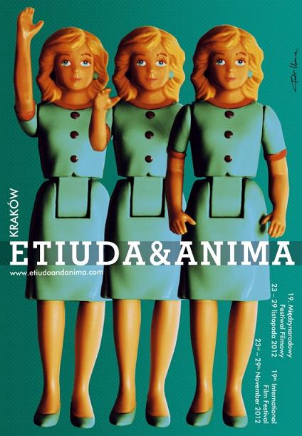 19. Międzynarodowy Festiwal Filmowy Etiuda&Anima - plakat (źródło: materiały prasowe)