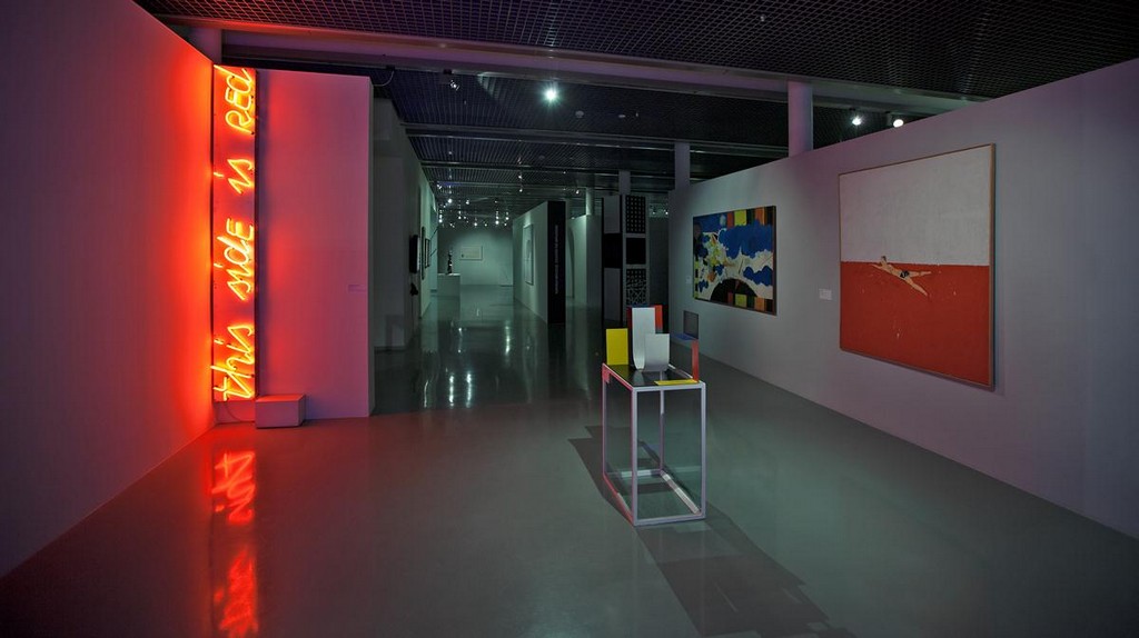 Widok wystawy „Korespondencje”, piętro 3, fot. P. Tomczyk (źródło: materiały Muzeum Sztuki w Łodzi)