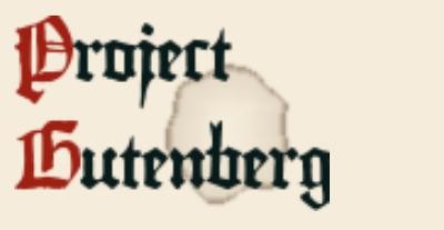 Logo Projektu Gutenberg – największej inicjatywy wolnych e-booków (http://www.gutenberg.org/)