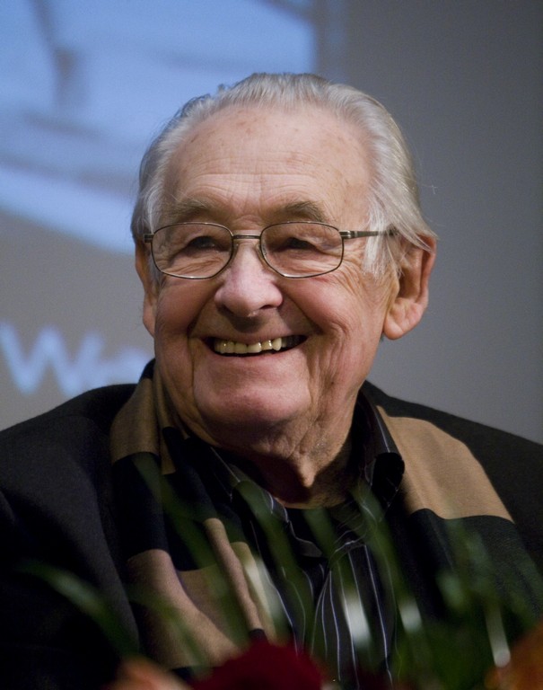 Andrzej Wajda, fot. Tomasz Komorowski (ze zbiorów i dzięki uprzejmości Muzeum Kinematografii w Łodzi)