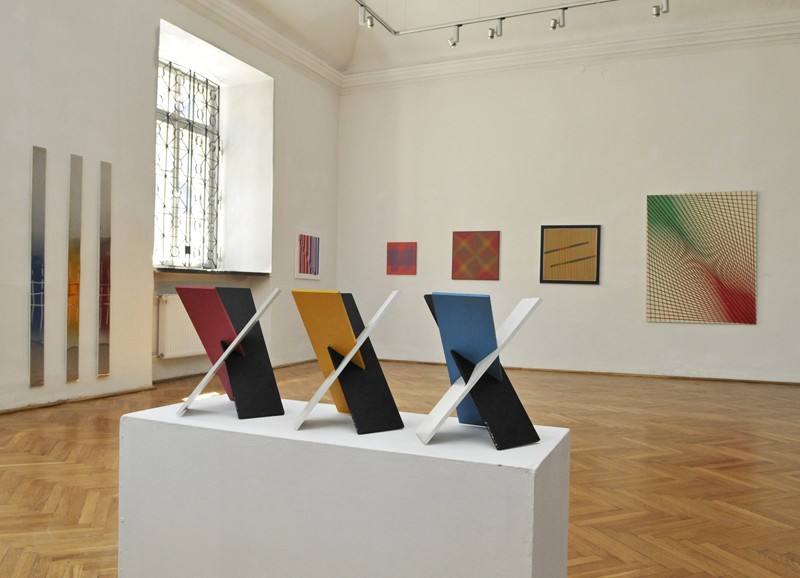 Wystawa „Kryterium Koloru z kolekcji Galerii 72”, maj-czerwiec 2011, fot. Grzegorz Zabłocki (z archiwum Galerii 72 Muzeum Ziemi Chełmskiej w Chełmie)