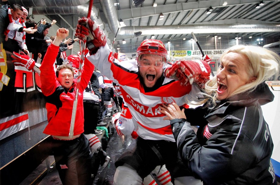 Autor: Grzegorz Celejewski, „Gazeta Wyborcza Katowice”, Zdjęcie pojedyncze – II miejsce w kategorii Sport, Grand Press Photo 2013 (źródło: materiały prasowe organizatora)