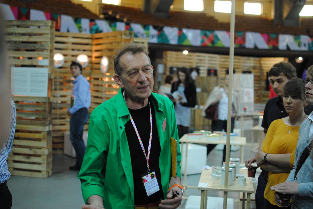 Marek Cecuła, gość projektu Aktywni i Kreatywni Polacy w Europie, WrocLove Design 2013 (źródło: materiały prasowe)