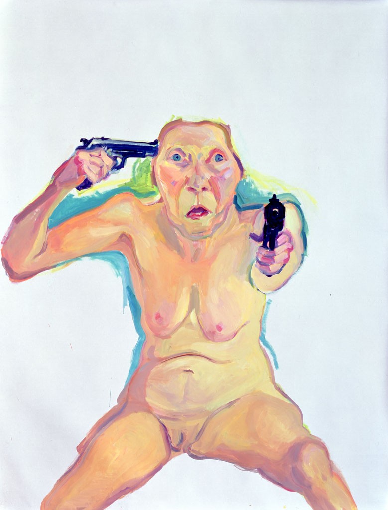 Maria Lassnig - nagrodzona za całokształt twórczości, Du oder Ich (2005), fot. materiały prasowe la Biennale di Venezia