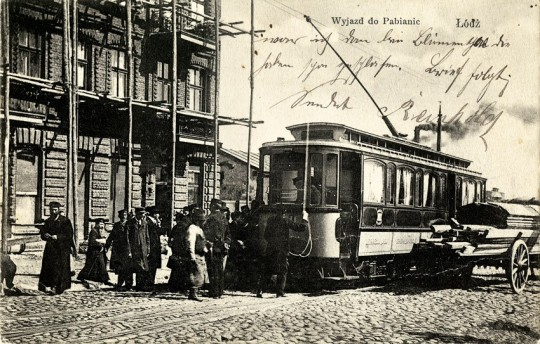 Tramwaj do Pabianic, 1900. Fot. ze zbiorów prywatnych / OK (źródło: materiały Kwartalnika Karta)