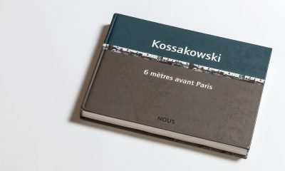 Eustachy Kossakowski, „6 metrów przed Paryżem/ 6 mètres avant Paris”, Wydawnictwo Nous, Cean 2012 – okładka (źródło: materiały Kwartalnika Herito)