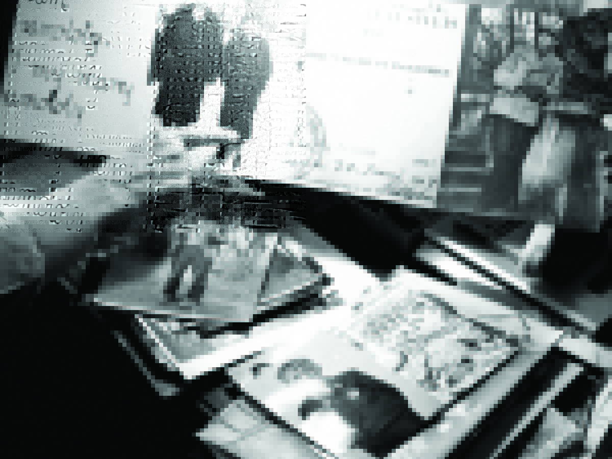 Krzysztof Pijarski, na podstawie kadru z filmu „Jerzy Lewczyński-Krzysztof Pijarski. Gra w Archiwum”, 2011 (źródło: materiały prasowe organizatora)