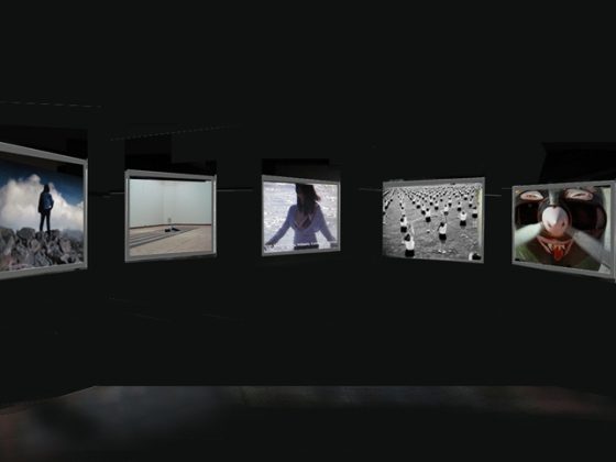 Zuzanna Janin, „Majka z filmu”, 2009-2012, instalacja 8 epizodów wideo, widok instalacji, dzięki uprzejmości artystki