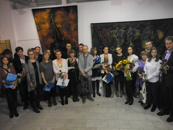 „Promocje” 2013, Galeria Sztuki w Legnicy, laureaci (źródło: materiały Galerii Sztuki w Legnicy)