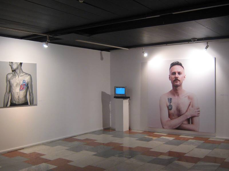 Bartek Jarmoliński, „Antyatlas”, Centrum Kultury Katowice, 2014, fot. Zuzanna Sokołowska (źródło: dzięki uprzejmości Z. Sokołowskiej)