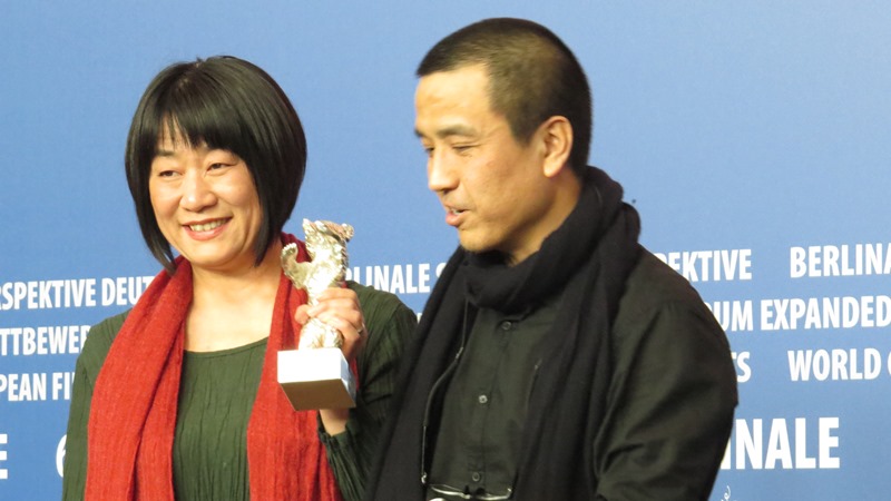 Srebrny Niedźwiedź za wybitne osiągnięcia artystyczne, Zeng Jian, Film „Tui Na”, 64. Berlinale, 2014, fot. Alexandra Hołownia (źródło: dzięki uprzejmości A. Hołowni)