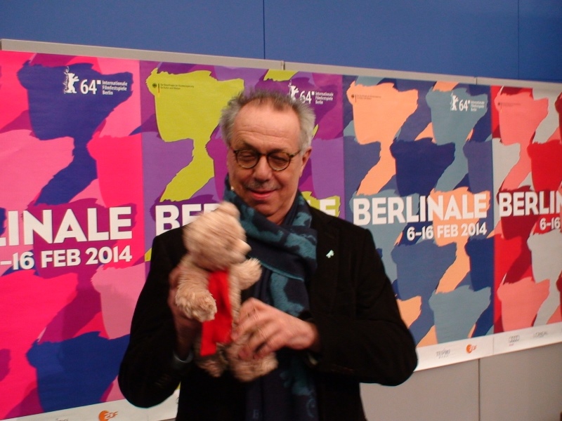 Dieter Kosslick, 64. Berlinale, fot. Alexandra Hołownia (źródło: dzięki uprzejmości A. Hołowni)