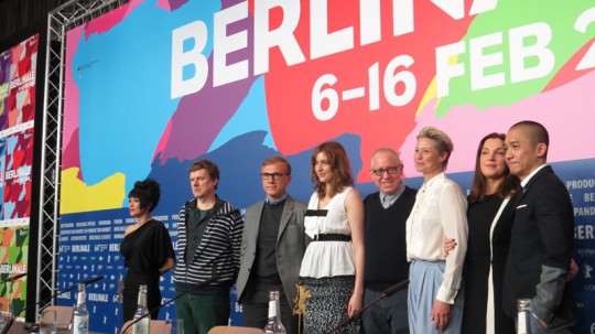 Jury 64. Berlinale, fot. Alexandra Hołownia (źródło: dzięki uprzejmości A. Hołowni)