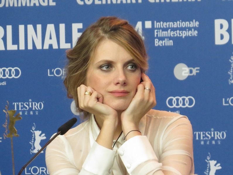 Melanie Laurent, 64. Berlinale, fot. Alexandra Hołownia (źródło: dzięki uprzejmości A. Hołowni)