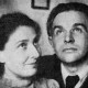 Natalia i Konstanty Gałczyńscy, 1947 (źródło: Wikimedia Commons/Julian Tuwim, „Listy”, Warszawa 1979)