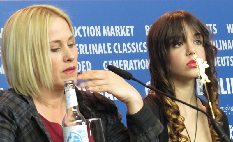 Patricia Arquette, Lorelei Linklater, 64. Berlinale, fot. Alexandra Hołownia (źródło: dzięki uprzejmości A. Hołowni)