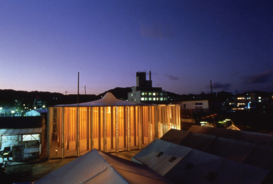 Paper Church, 1995, Kobe, Japonia, fot. Hiroyuki Hirai (źródło: materiały prasowe The Pritzker Architecture Prize 2014)