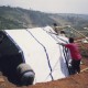 Paper Refugee Shelters for Rwanda, 1999, Obóz dla uchodźców Byumba, Rwanda, fot. Shigeru Ban Architects (źródło: materiały prasowe The Pritzker Architecture Prize 2014)