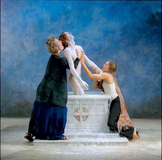 Bill Viola, „Emergence”, fot. archiwum autora (źródło: materiały czasopisma EKRANy)