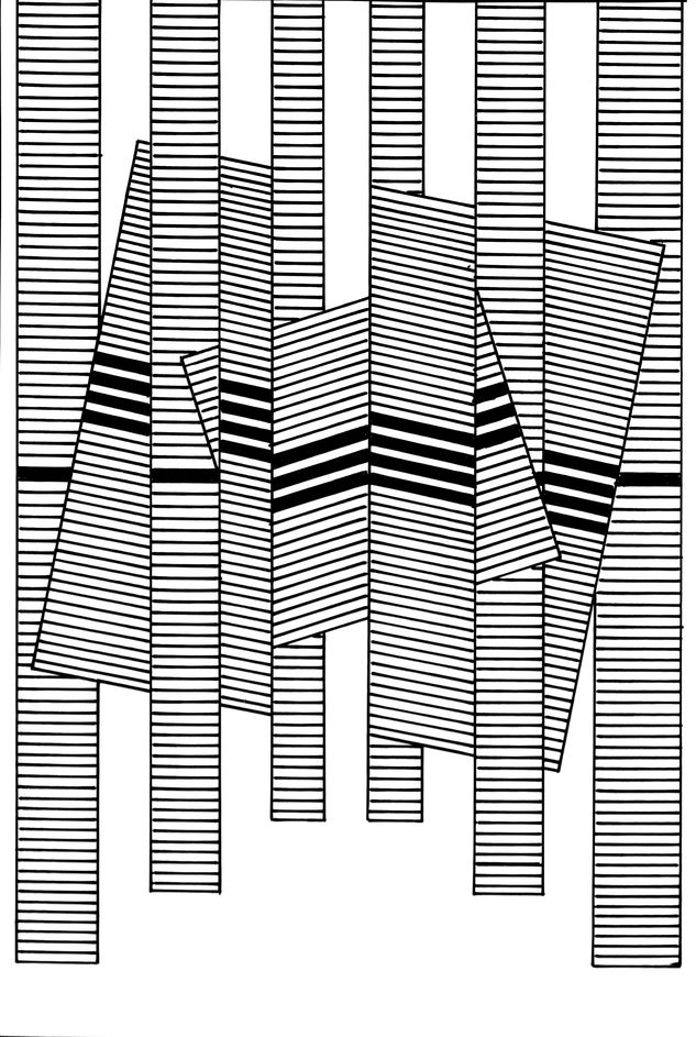 Jerzy Olek, „Figura możliwa”, rysunek, 2007 (źródło: dzięki uprzejmości artysty)