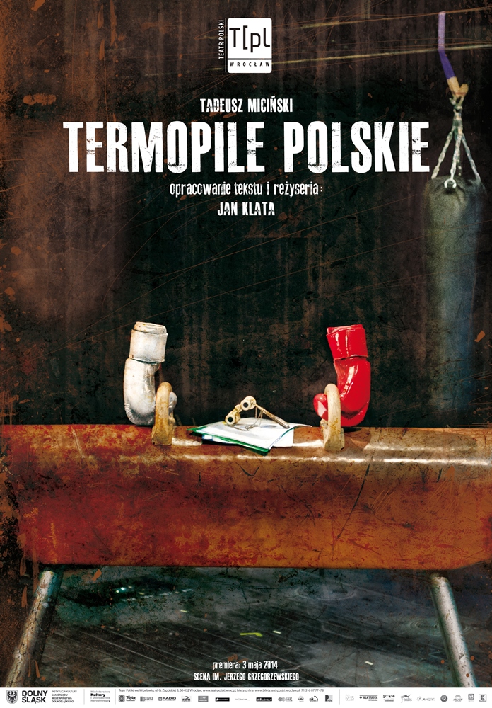 Jan Klata, projekt plakatu Michał Matoszko, Teatr Polski we Wrocławiu, 2014 (źródło: materiały prasowe Teatru)