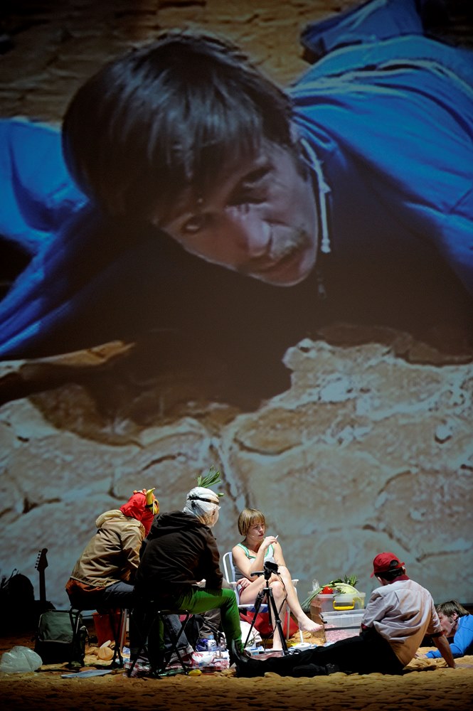 „Golgota Picnic”, reż. Rodrigo Garcia, fot. David Ruano (źródło: materiały prasowe Malta Festival 2014)