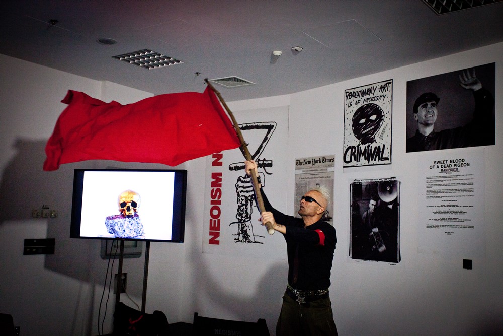 Wystawa „Istvan Kantor. Media Revolt” w DH Renoma we Wrocławiu, 2014, fot. Bartosz Świerszczek (źródło: dzięki uprzejmości organizatorów)