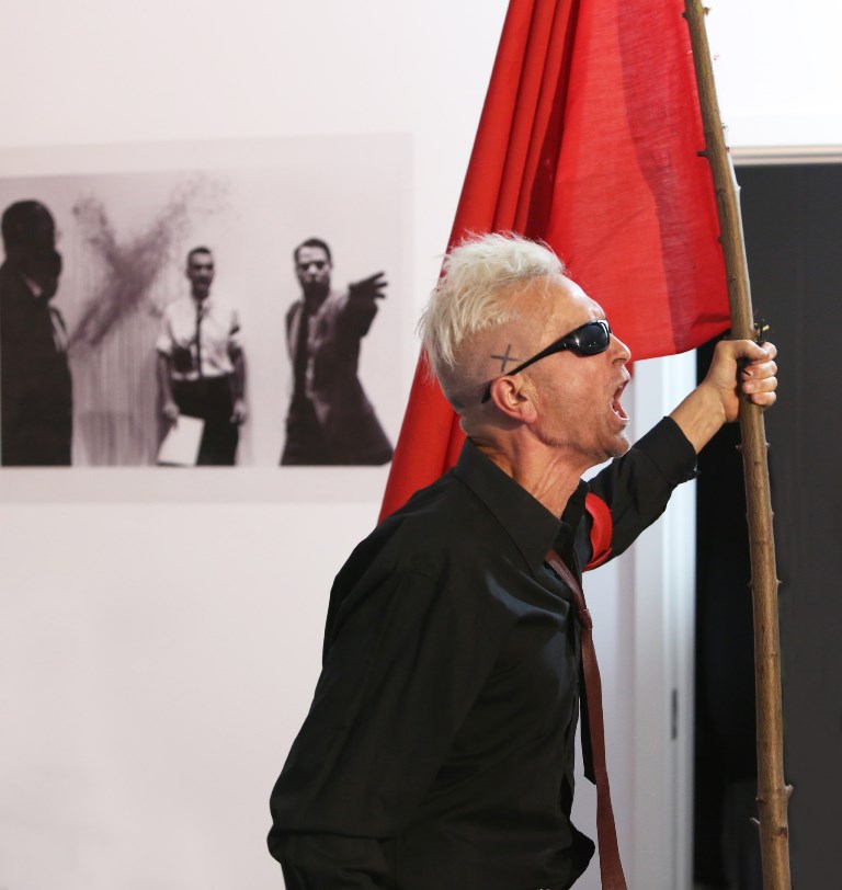 Wystawa „Istvan Kantor. Media Revolt” w DH Renoma we Wrocławiu, 2014, fot. M. E. Koch (źródło: dzięki uprzejmości organizatorów)