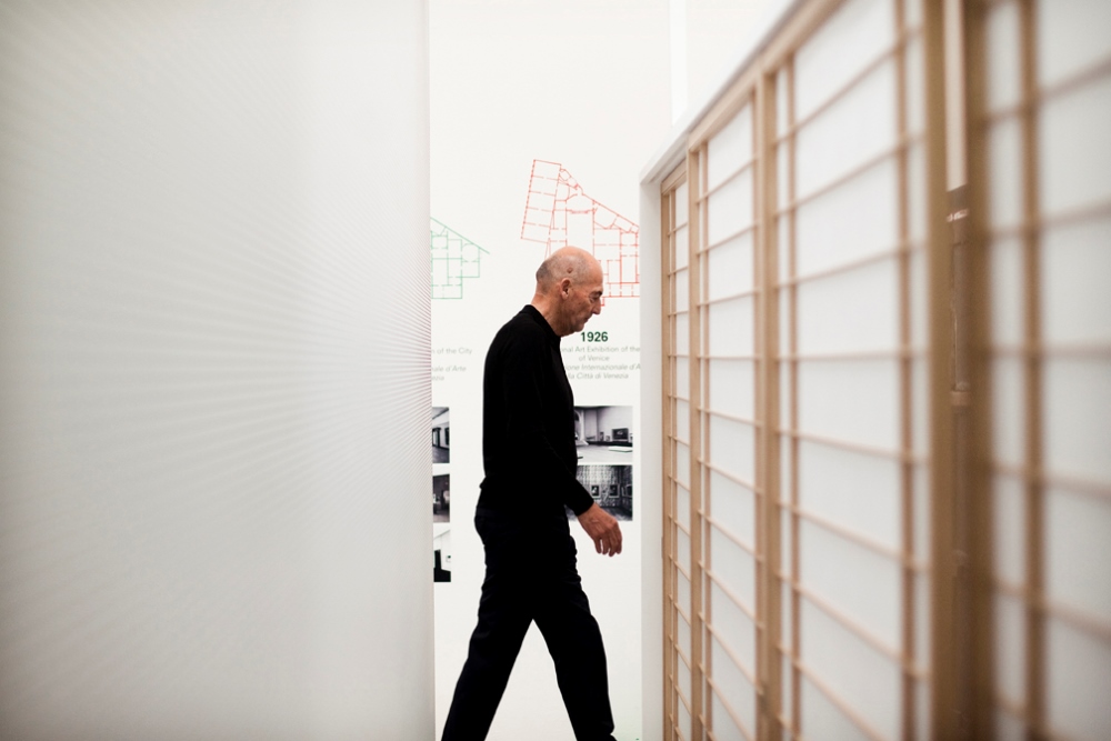 Rem Koolhaas, kurator 14. Biennale Architektury w Wenecji, fot. Italo Rondinella (źródło: dzięki uprzejmości organizatorów Biennale)